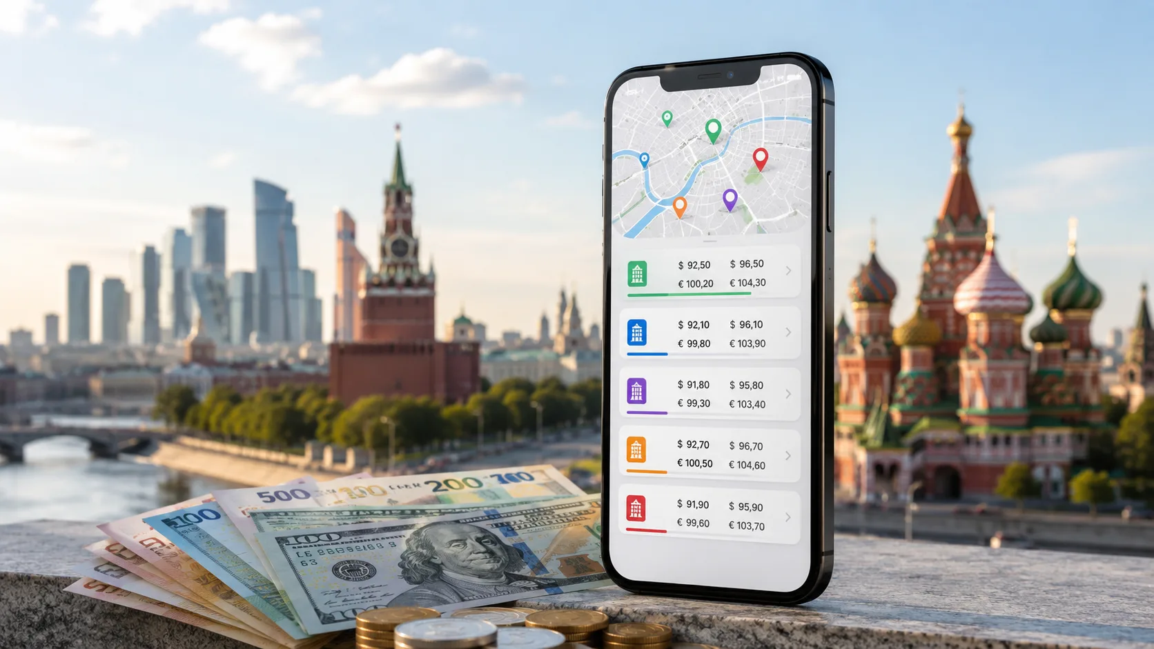 Курс валют в Москве сегодня: как сравнить банки и не переплатить